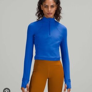 Lululemon rulu run crop zip
